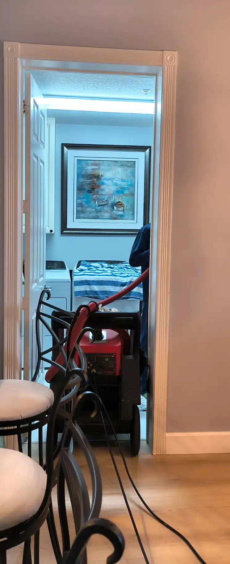 Rotobrush equipment used for Harbour Isle duct cleaning in a Hutchinson Island condo