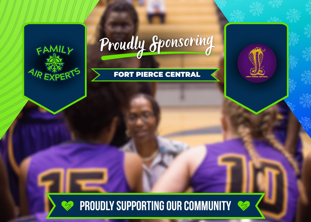 Family Air Experts Continues Support for Fort Pierce Central Girls Basketball 1 Family Air Experts supporting Fort Pierce Central girls basketball for the 2026-27 season